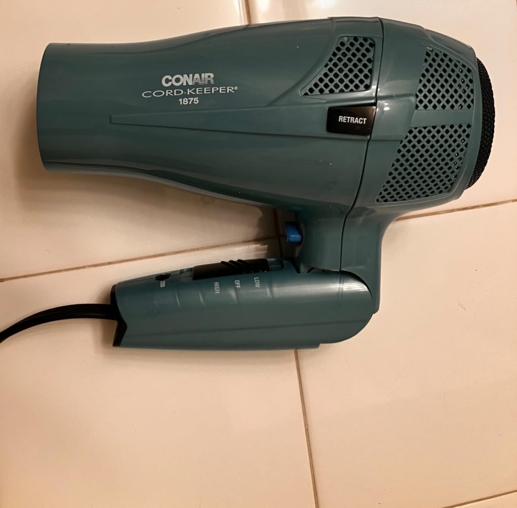 Conair Travel Hair Dryer with Folding Handle