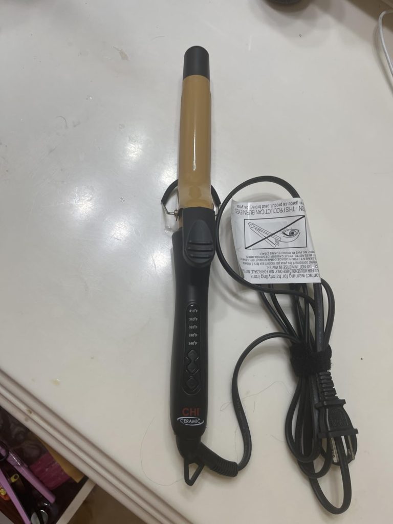 CHI Ceramic Curling Iron for Smooth & Shiny Curls