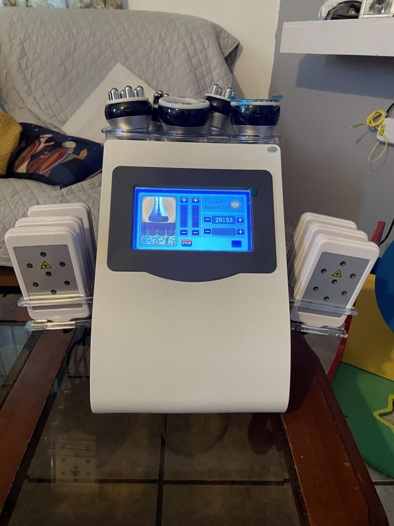 Body Machine Body Multifunctional Beauty Machine Cellulite Device, White