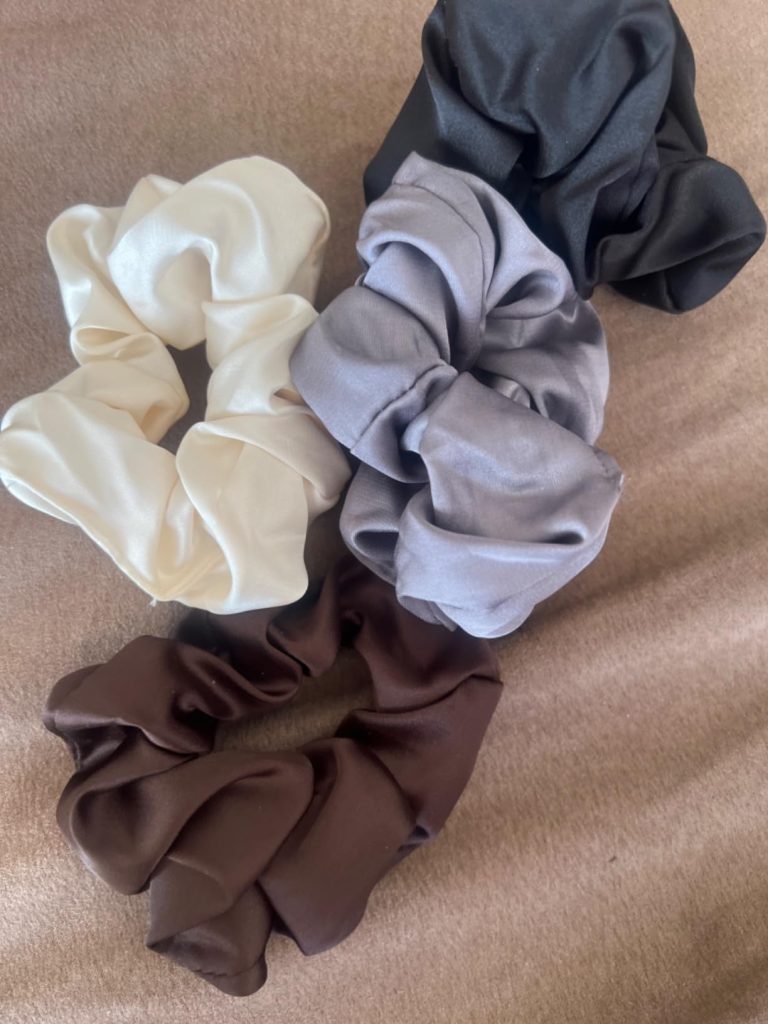 IVARYSS Premium Satin Scrunchies for Hair