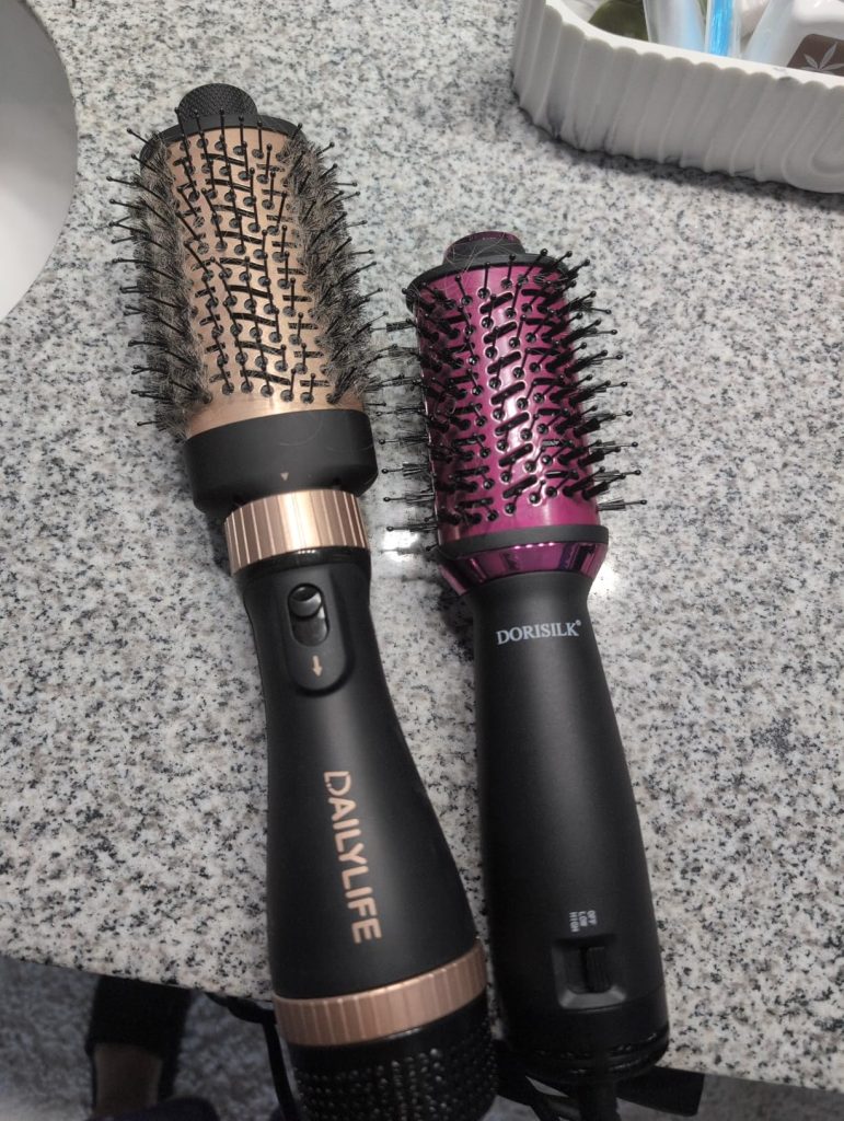 DORISILK Small Dual Voltage Blow Dryer Brush