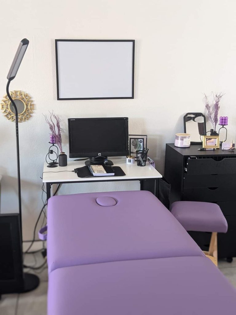 Saloniture Professional Portable Folding Massage Table