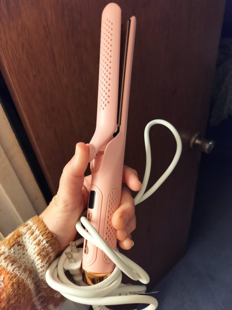 Hair Straightener and Curler 2-in-1 with 360° Airflow Styler