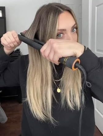 Hot Tools Pro Artist Black Gold Evolve Ionic Salon Hair Flat Iron