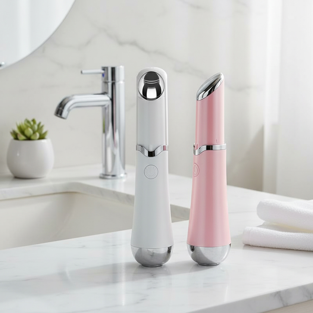 Ideal Swan Eye Massager Wand for Dark Circles and Puffiness Under Eyes