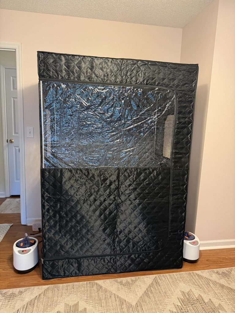 Manastin 2 Person Portable Steam Sauna for Home