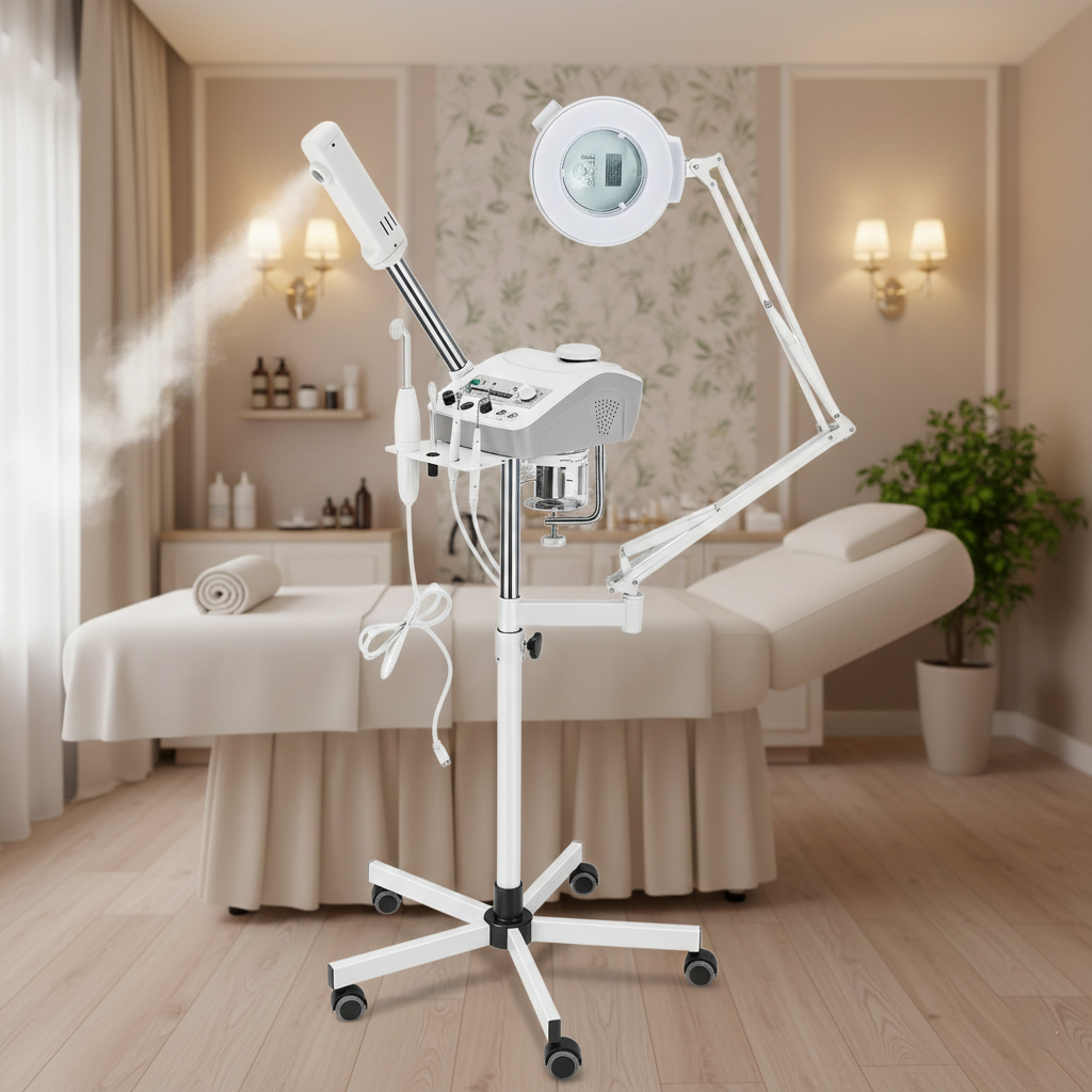 Professional 4in1 Ozone Face Steamer for Beauty Spa Shop