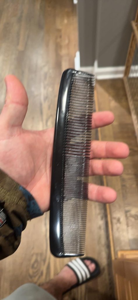 Mars Wellness 4 Piece Professional Comb Set