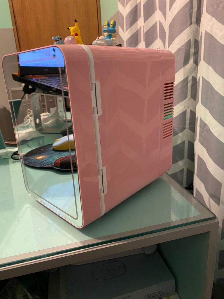 NISHCON Portable Mini Fridge for Skincare Beauty Makeup