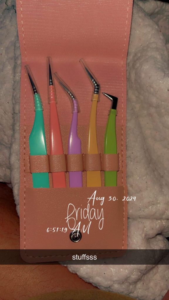 MORGLES Eyelash Extension Tweezers