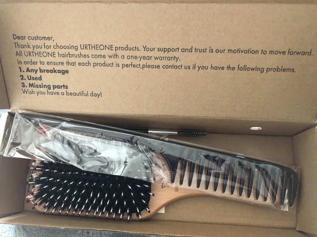 Hair Brush Boar Bristle Hairbrush for All Hair Types