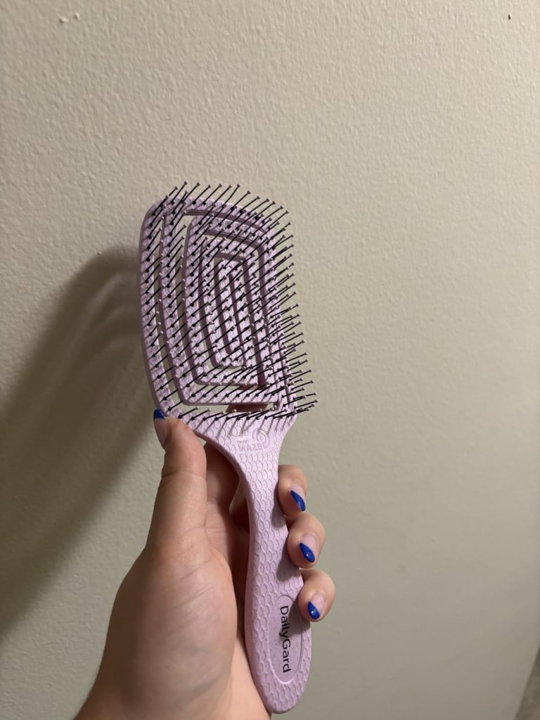 Detangling Brush with Hair Clips