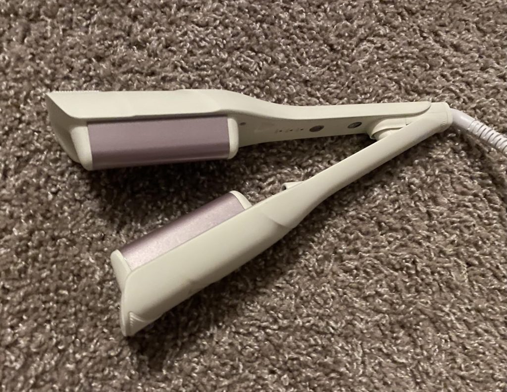 TSUYAGLA Hair Waver Crimper – 1.42 Inch Beach Waves Curling Wand