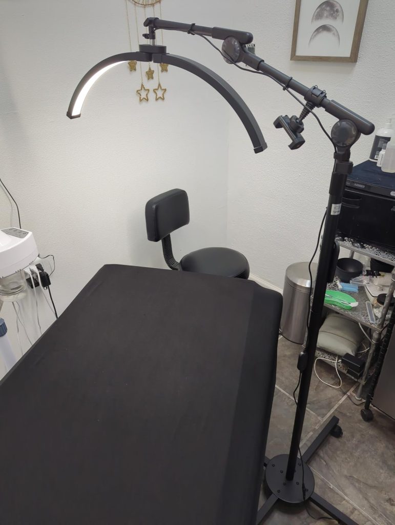 HITTI Lash Light for Eyelash Tech – Adjustable Brightness & 360° Rotating