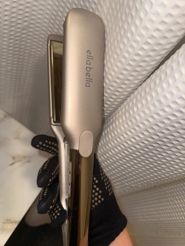 ELLA BELLA Titanium Flat Iron Hair Straightener