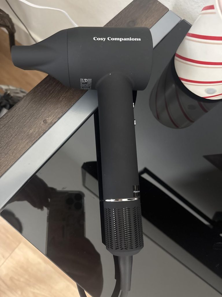 Hair Dryer with High-Speed Brushless Motor and Diffuser