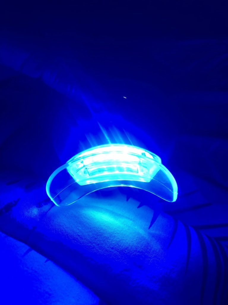 VieBeauti Teeth Whitening Kit with LED Light for Sensitive Teeth