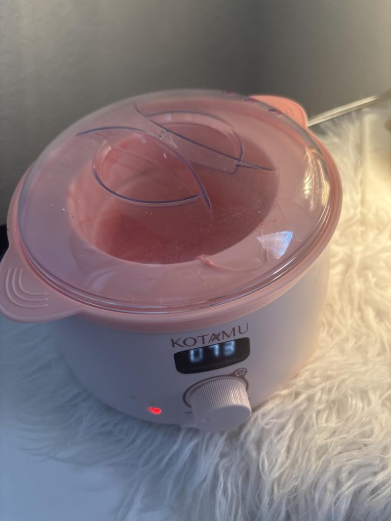 KOTAMU Wax Kit for Hair Removal with Hot Wax Warmer and Accessories