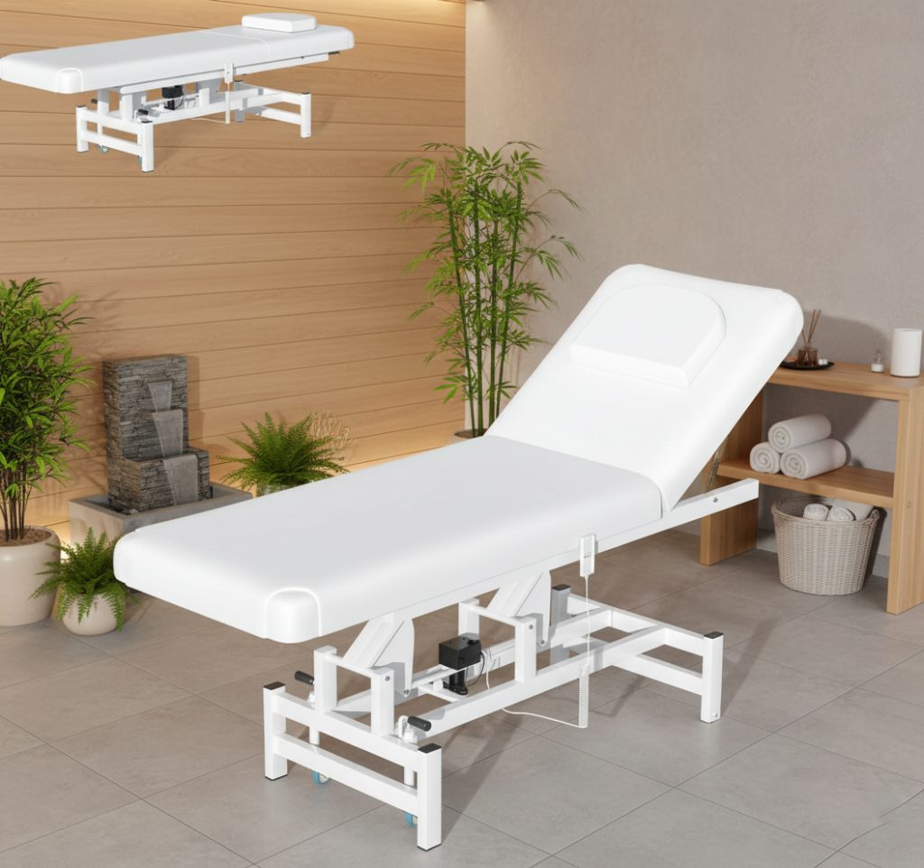 Electric Facial Bed for Esthetician with 3 Molds