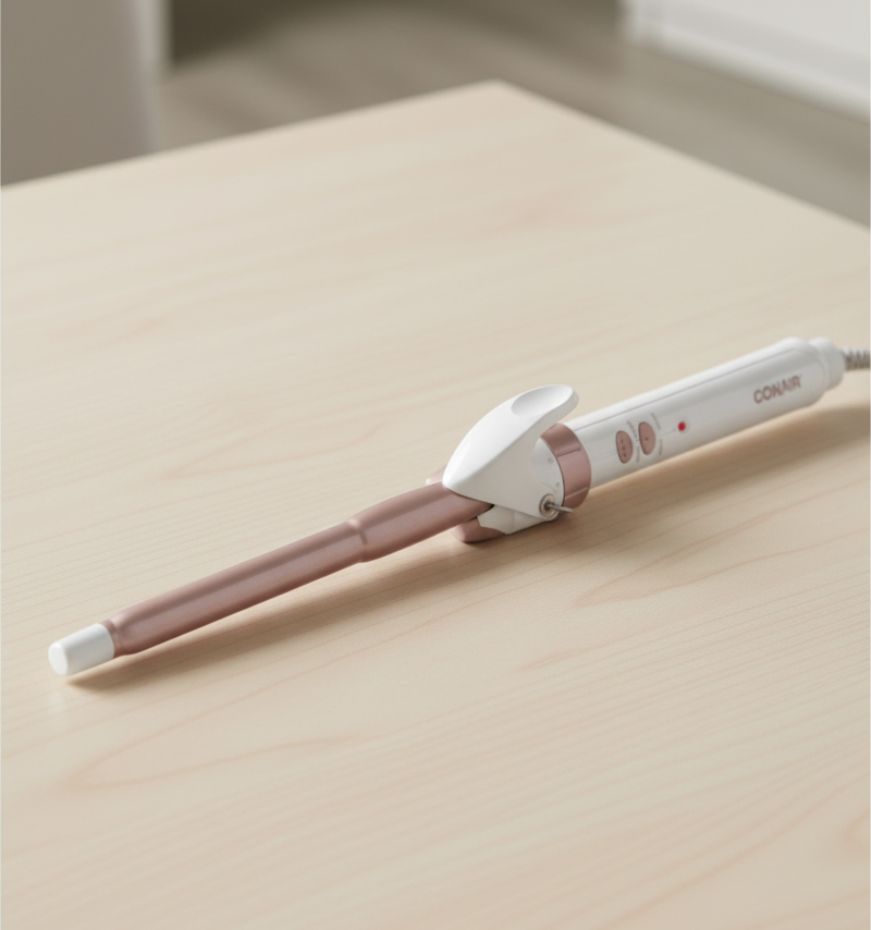 Conair Double Ceramic 1/2-Inch Curling Iron for Short to Medium Hair