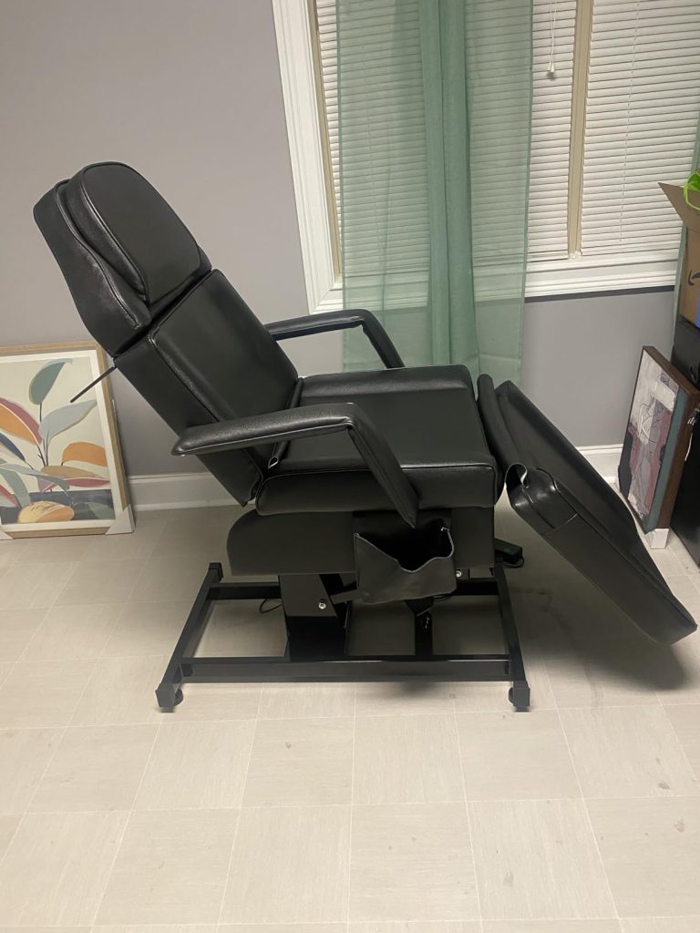 OmySalon Fully Electric Salon Facial Bed Chair