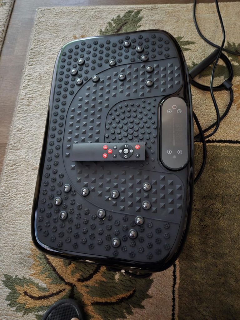 SoftGym Vibration Plate Exercise Machine for Whole Body Workout