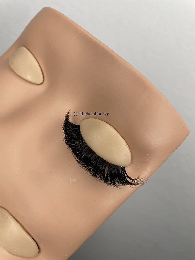 Pretty Memory 2 Layer Lash Mannequin Head for Practice Training