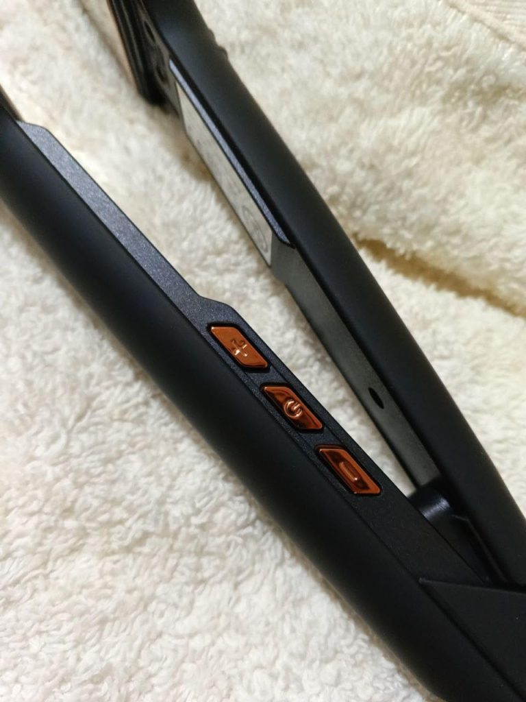 VANESSA PRO Titanium Flat Iron Hair Straightener for Thick Hair