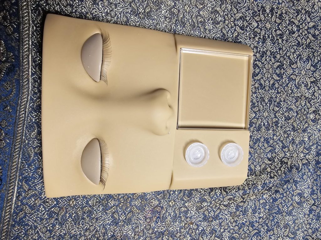 3-in-1 Lash Mannequin Head for Eyelash Extensions Practice