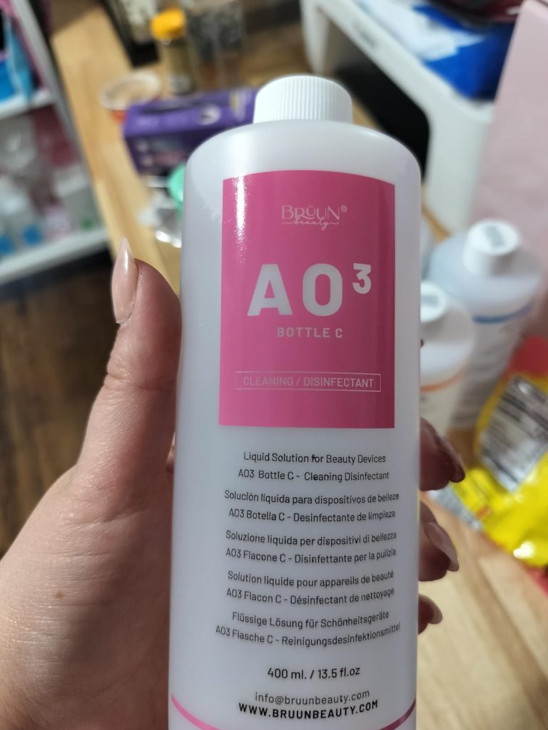 BRÜUN Hydrogen Oxygen Facial Machine Serums for Facial Cleansing