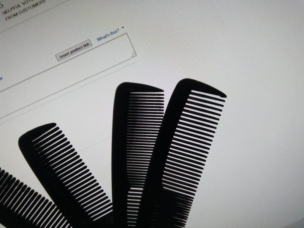 Soft N Style Hair Care 4-Pack Comb
