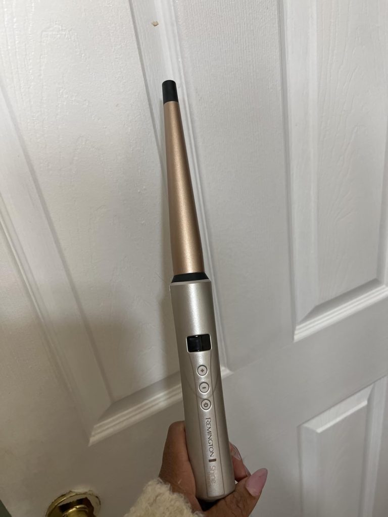 Remington Shine Therapy Argan Oil & Keratin Infused Tapered Curling Wand