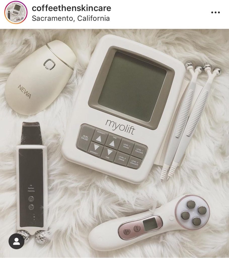 MiSMON High Frequency Facial Machine 5 in 1 Multifunctional Facial Massager