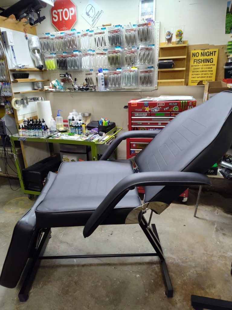 PayLessHere Metal Frame Massage Table Stationary Massage Bed