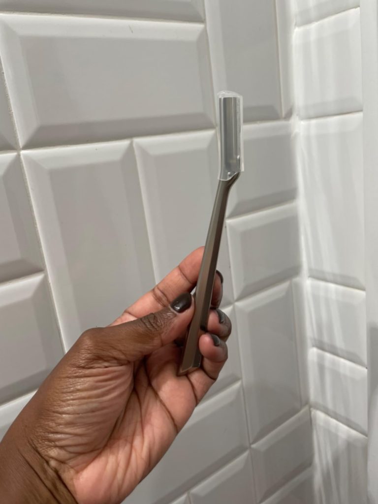 Tweezerman Stainless Steel Facial Razor