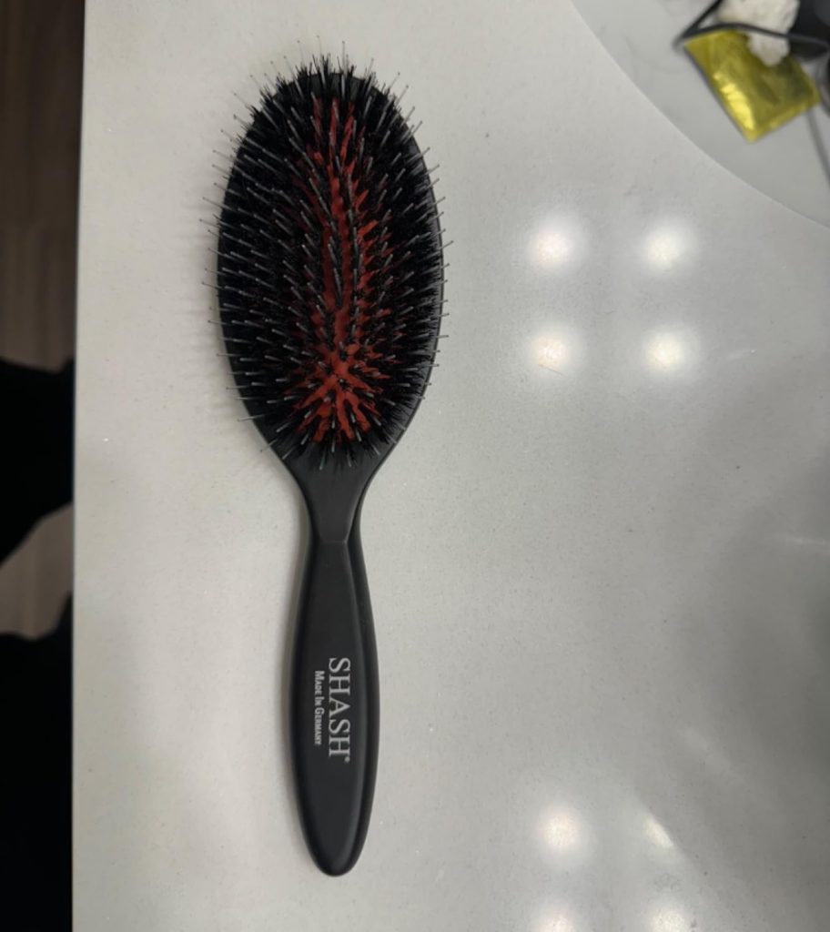 Since 1869 Hand Made in Germany Boar Bristle Brush for Normal to Thick Hair