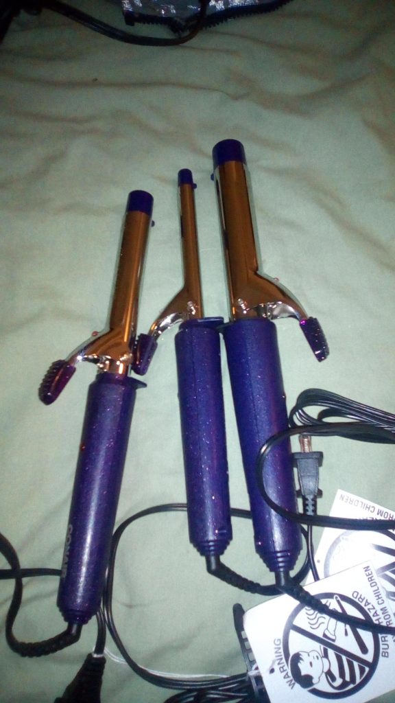 Conair Supreme Curling Iron Combo Pack, 1/2, 3/4, & 1, Set of 3