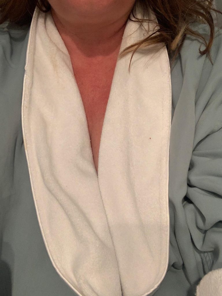 Plush Necessities Luxury Spa Robe – Microfiber with Cotton Terry Lining