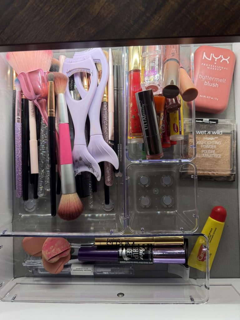 Vtopmart 25 PCS Clear Plastic Drawer Organizers Set