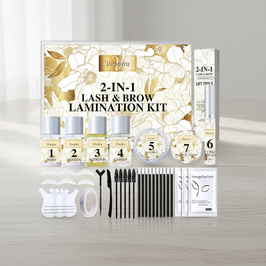 Lash Lift and Brow Lamination Kit 2-IN-1