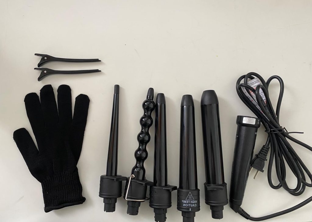 Ohuhu 5 in 1 Curling Wand Set