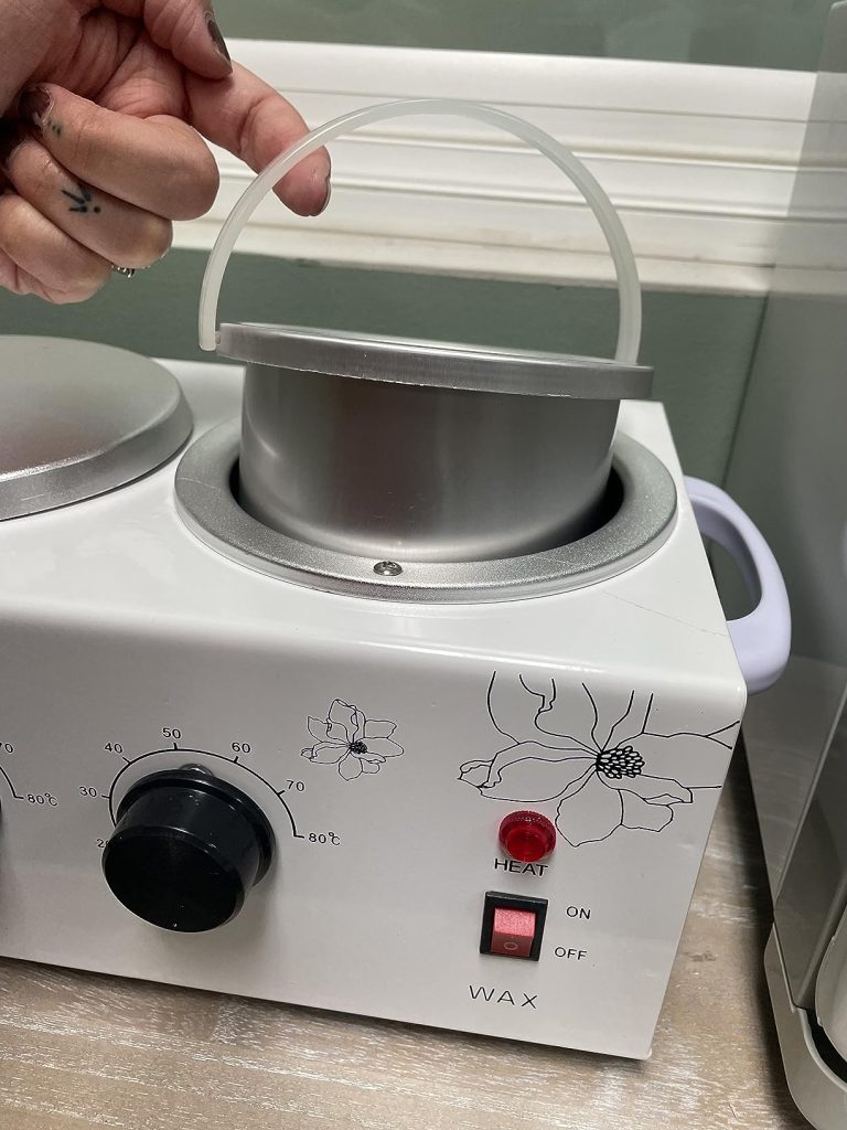 Wax Warmer for Hair Removal with Adjustable Temperature